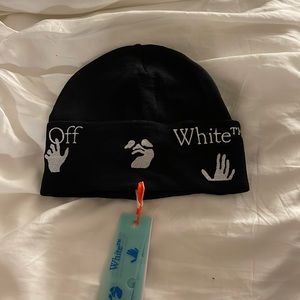 Brand New Off-White Beanie